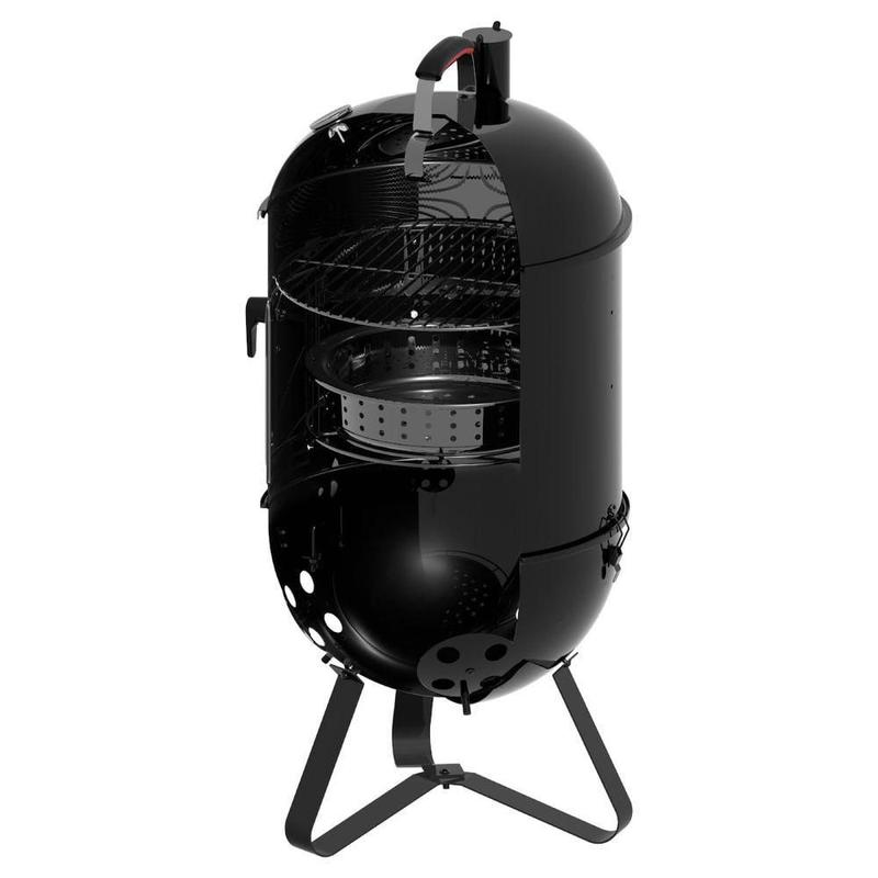 THINK TANK BLACK SMOKER［3LP] Churrasqueira A Carvão Tramontina Smoker TCP-450 3 Em 1